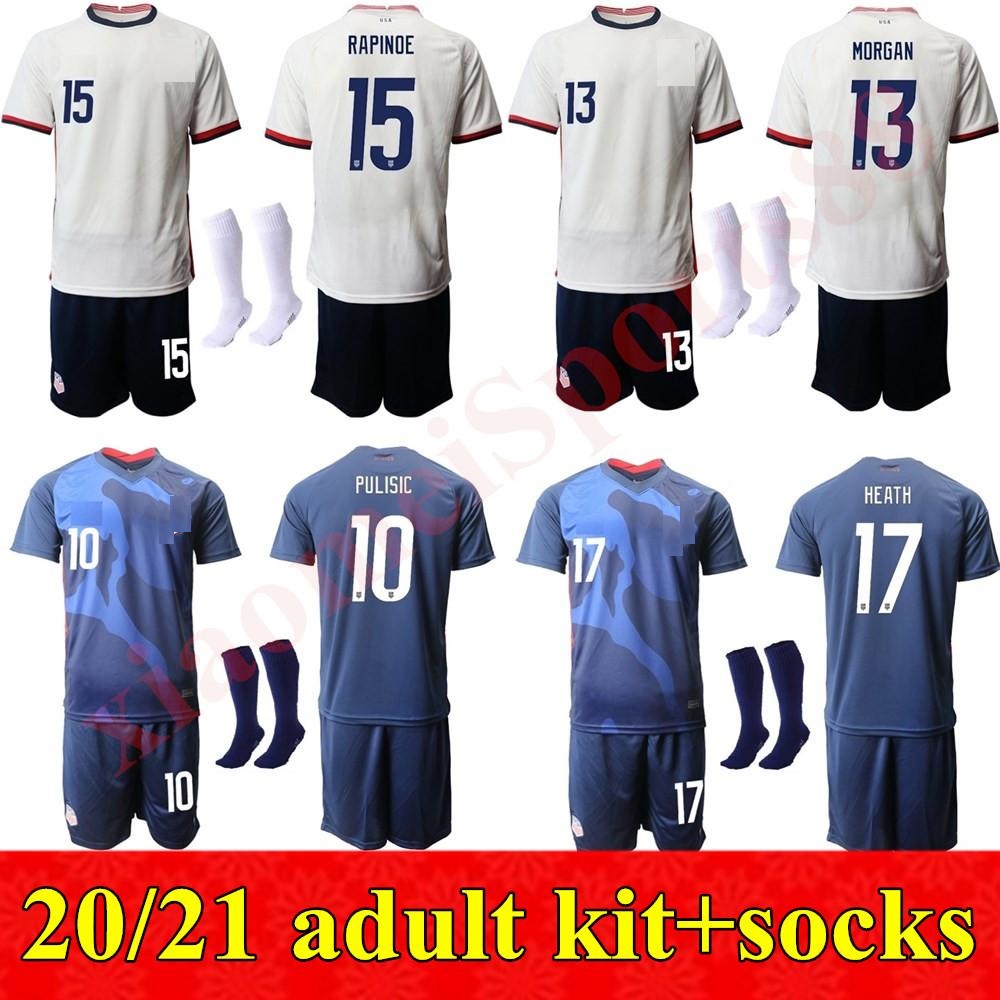 20 21 America Men kit Home away Soccer Jersey 2020 2021 United States RAPINOE MORGAN ERTZ LLOYD PULISIC HEATH Football SHIRT, Away+socks
20 21 America Men kit Home away Soccer Jersey 2020 2021 United States RAPINOE MORGAN ERTZ LLOYD PULISIC HEATH Football SHIRT, Away+socks