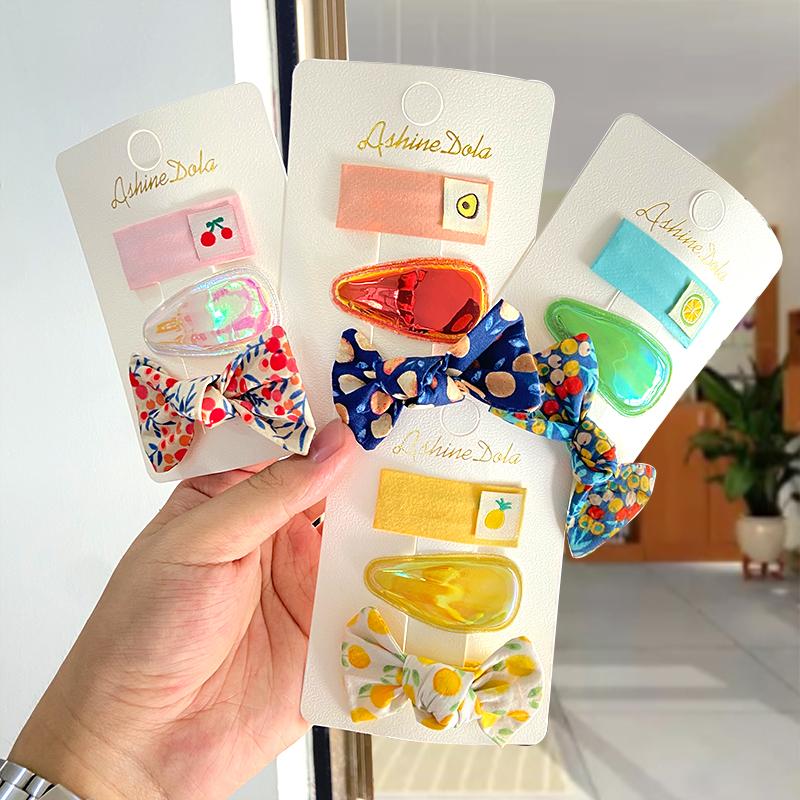 Hair Accessories 3Pcs/set Bowknot Clips Girls Cute Hairpin Headdress Kids Printed Side Bangs Clip Fashion Headwear, Style-5
Hair Accessories 3Pcs/set Bowknot Clips Girls Cute Hairpin Headdress Kids Printed Side Bangs Clip Fashion Headwear, Style-5