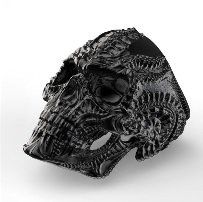 Cluster Rings High Quality Gothic Punk Skull Men Stainless Steel 2021 Fashion Hiphop For Jewelry Accessories Gift, Golden;silver
Cluster Rings High Quality Gothic Punk Skull Men Stainless Steel 2021 Fashion Hiphop For Jewelry Accessories Gift, Golden;silver
