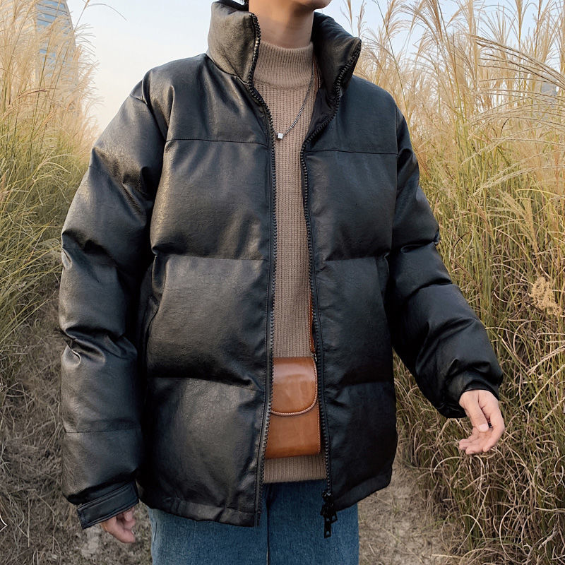 2021 New Winter Thick Jacket Men's Warm Fashion Black Short Leather Coat Men Streetwear Wild Loose Parka Mens Clothes M-5xl 3lz2
2021 New Winter Thick Jacket Men's Warm Fashion Black Short Leather Coat Men Streetwear Wild Loose Parka Mens Clothes M-5xl 3lz2