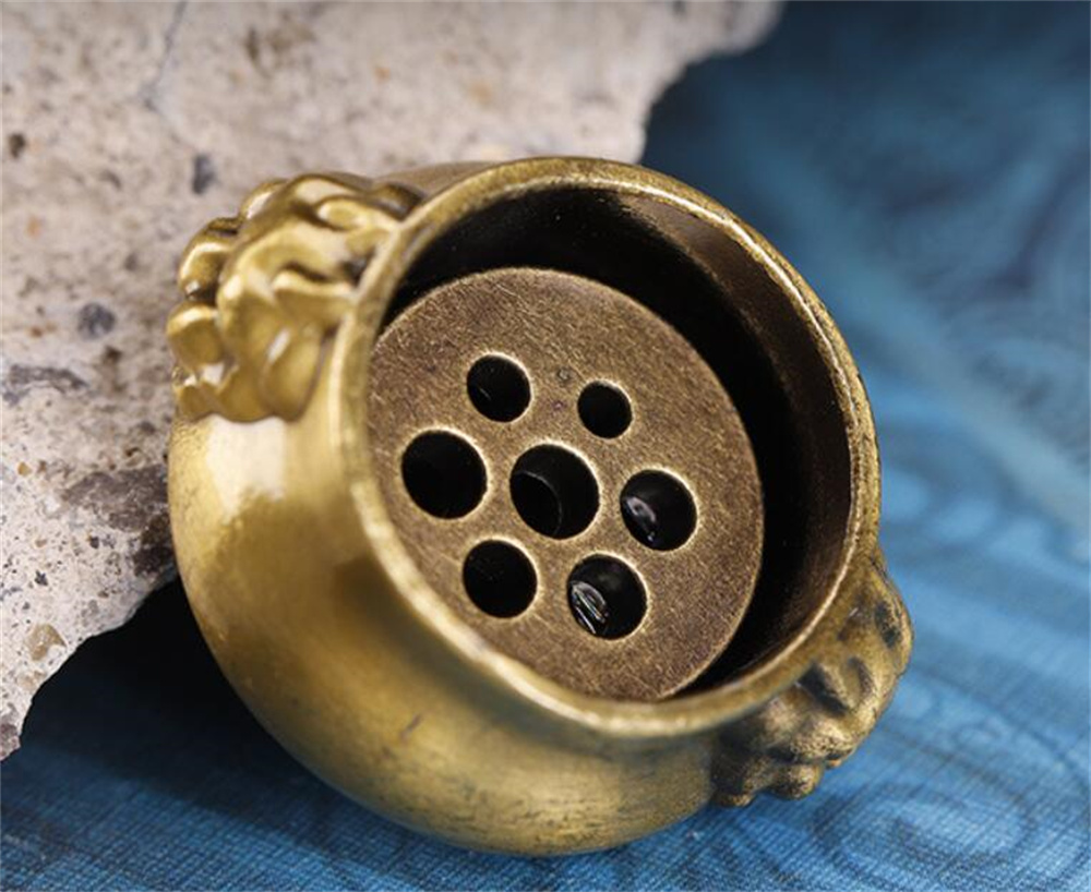 Fragrance Lamps Incense Holder Coil Incenses Burner Stick Alloy Cone Ash Catcher stove for Indoor Outdoor Use XB13763329