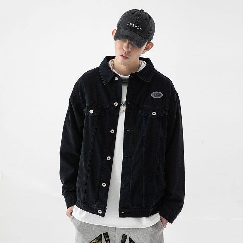 2021 New Korean Style Fashion Designer Jacket Men Loose Fit Casual Cotton Denim Coats Streetwear Handsome Youth Vintage Overall Chaqueta Gfi, Red
2021 New Korean Style Fashion Designer Jacket Men Loose Fit Casual Cotton Denim Coats Streetwear Handsome Youth Vintage Overall Chaqueta Gfi, Red