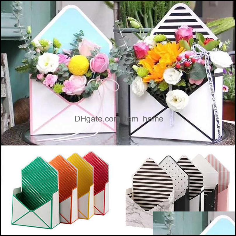 Wrap Event Festive Party Supplies Home & Gardenromantic Flower Bouquet Paper Florist Gift Stripe Design Envelope Shape Packing Box Holder Dr
Wrap Event Festive Party Supplies Home & Gardenromantic Flower Bouquet Paper Florist Gift Stripe Design Envelope Shape Packing Box Holder Dr