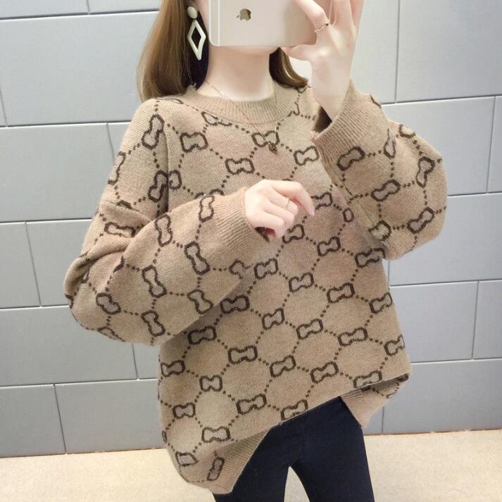 2021 luxury clothes womens sweater for woman designer sweaters casual knit contrast color long-sleeved autumn fashion Top ladies collar cotton
2021 luxury clothes womens sweater for woman designer sweaters casual knit contrast color long-sleeved autumn fashion Top ladies collar cotton