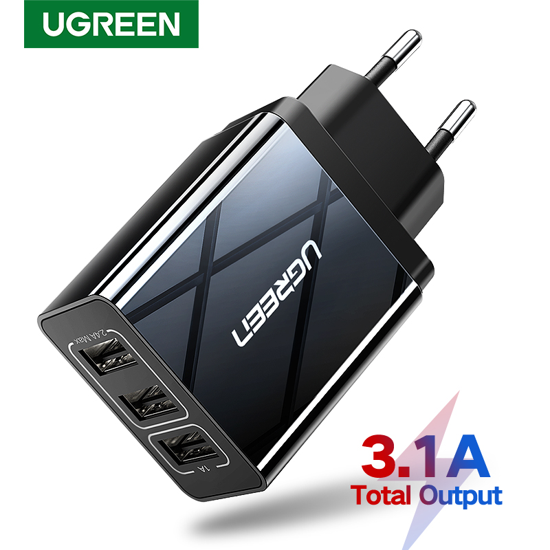 UGREEN USB Charger Charging for Samsung Xiaomi Huawei Phone Charger 3.4A Max Fast Charger for iPhone X EU Adapter Wall
UGREEN USB Charger Charging for Samsung Xiaomi Huawei Phone Charger 3.4A Max Fast Charger for iPhone X EU Adapter Wall