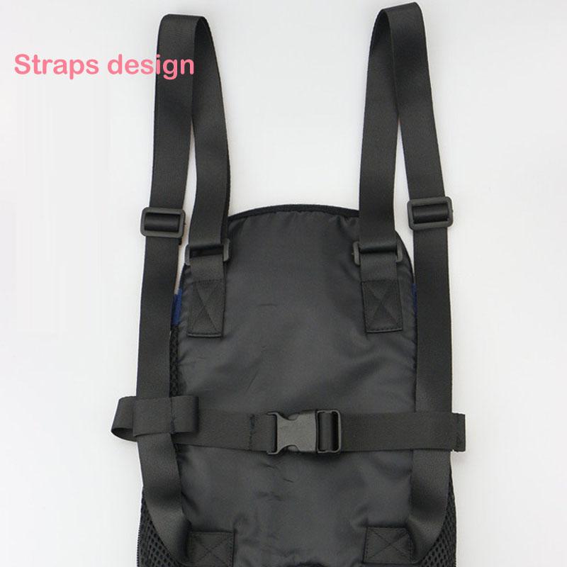 Travel Pet Dog Chest Bag Pet Carrier Shoulder Handle Bags Breathable Cat Outdoor Products Portable Mesh Backpack