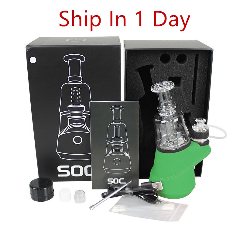 Ship In 1 Day ! G9 Soc Enail 2800mAh Wax Vaporizer TC Box Mods Ceramic Quartz Carbon Wax Atomizer Nail Dab Tool, Random colors
Ship In 1 Day ! G9 Soc Enail 2800mAh Wax Vaporizer TC Box Mods Ceramic Quartz Carbon Wax Atomizer Nail Dab Tool, Random colors