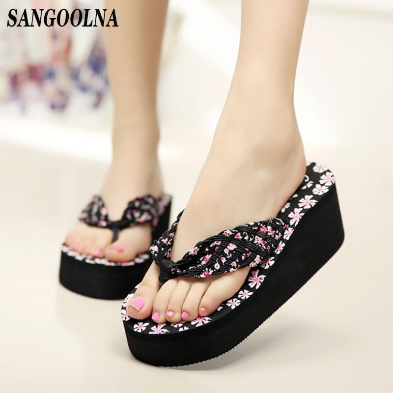 Slippers Women Wedges Flip Flops Floral Beach Shoes Summer Fashion 2021 Zapatos De Mujer Women's, Black
Slippers Women Wedges Flip Flops Floral Beach Shoes Summer Fashion 2021 Zapatos De Mujer Women's, Black