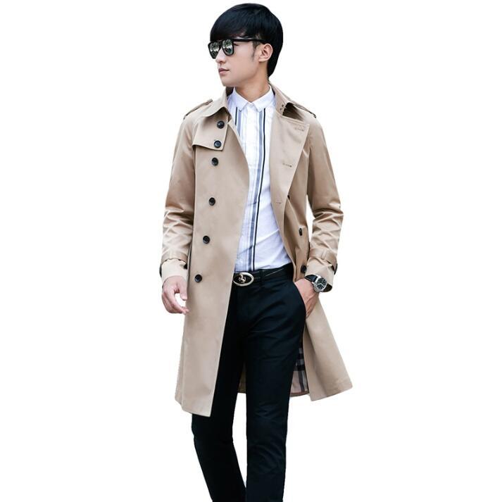 Men' Trench Coats Mens Man Double Breasted Long Coat Men Clothes Slim Fit Overcoat Khaki Sleeve Designer Spring Autumn 9XL, Beige
Men' Trench Coats Mens Man Double Breasted Long Coat Men Clothes Slim Fit Overcoat Khaki Sleeve Designer Spring Autumn 9XL, Beige