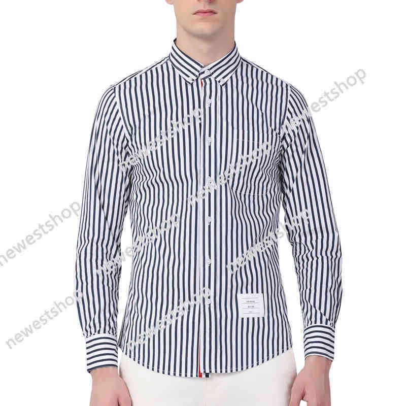 2021 Tb Thom Fashion Brand Shirts Men Slim Cotton Striped Long Sleeve Casual Shirt Turn Down Collar Oxford Men's Clothing, Stripe
2021 Tb Thom Fashion Brand Shirts Men Slim Cotton Striped Long Sleeve Casual Shirt Turn Down Collar Oxford Men's Clothing, Stripe