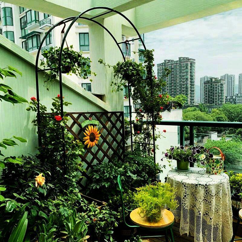 Party Decoration Outdoor Wedding Arch Door Wrought Iron Home Garden Christmas Decor Backdrop Stand Flower Balloons Arches