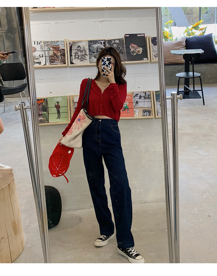 2021 High Waist Lets Loose Comfy Denim for Women More Casual Size Fashion Pants Straight Mom Washed Boyfriend Jeans Ivhe, Blue
2021 High Waist Lets Loose Comfy Denim for Women More Casual Size Fashion Pants Straight Mom Washed Boyfriend Jeans Ivhe, Blue