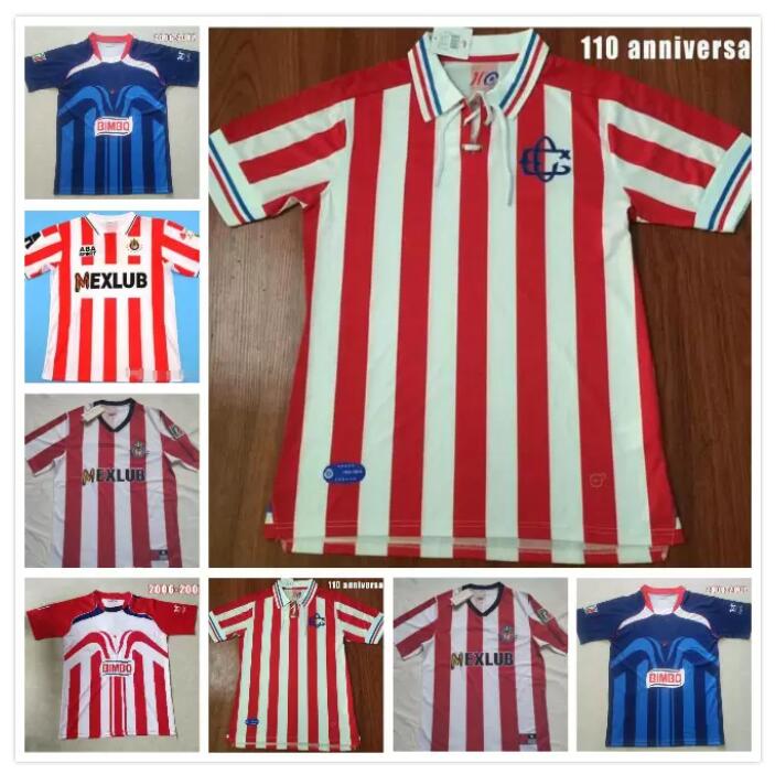 Retro 2007 2008 110 Soccer Jerseys 07 08 LIGA MX Club Chivas de Guadalajara Soccer shirt quality vintage classic Football calcio hot
Retro 2007 2008 110 Soccer Jerseys 07 08 LIGA MX Club Chivas de Guadalajara Soccer shirt quality vintage classic Football calcio hot