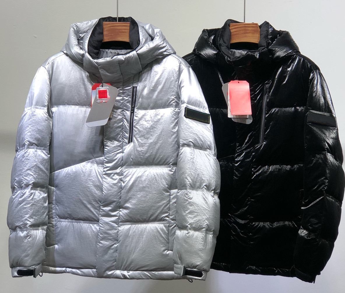 Men's Windproof Waterproof Down Jacket North Outdoor Sports Hooded Coat Warm And Breathable Clothing Single Pocket Armband Logo Design Outer