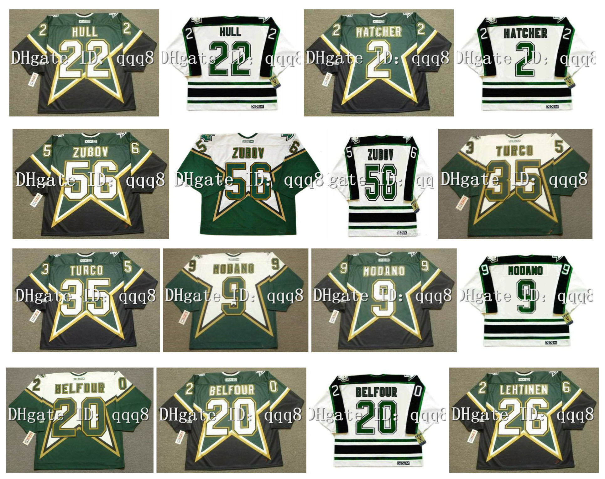 Vintage 1999 Dallas Stars Jersey 56 SERGEI ZUBOV 35 Marty Turco 9 Mike Modano 22 BRETT HULL 2 DERIAN HATCHER 20 ED BELFOUR LEHTINEN 26 JERE LEHTINEN Retro Hockey, As pic
Vintage 1999 Dallas Stars Jersey 56 SERGEI ZUBOV 35 Marty Turco 9 Mike Modano 22 BRETT HULL 2 DERIAN HATCHER 20 ED BELFOUR LEHTINEN 26 JERE LEHTINEN Retro Hockey, As pic