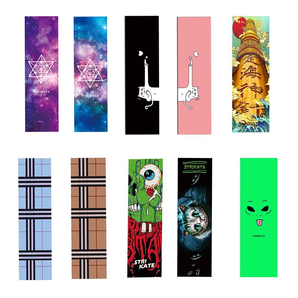 84X24cm Protective Skateboard deck Griptape sticker double kick complete skateboardings Sandpaper, Yellow
84X24cm Protective Skateboard deck Griptape sticker double kick complete skateboardings Sandpaper, Yellow