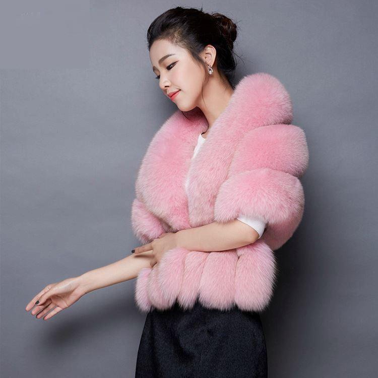 Women's Fur & Faux Vests Natural Vest Jacket Women Genuine Silver Coats Gilets Waistcoats Customize Fashion Outerwear