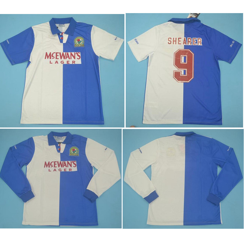 Top 94 95 Blackburn Retro soccer jerseys 1994 1995 SHEARER football shirt HENDRY SHERWOOD jersey NEWELL WILCOX maillot de foot, Black;yellow
Top 94 95 Blackburn Retro soccer jerseys 1994 1995 SHEARER football shirt HENDRY SHERWOOD jersey NEWELL WILCOX maillot de foot, Black;yellow