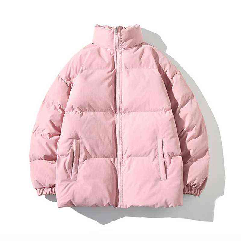 Winter Down Jacket Women Cotton Clothes Men Streetwear Parkas Thicken Warm Coat Mens Stand Collar Jackets Solid Color Parka, Green
Winter Down Jacket Women Cotton Clothes Men Streetwear Parkas Thicken Warm Coat Mens Stand Collar Jackets Solid Color Parka, Green
