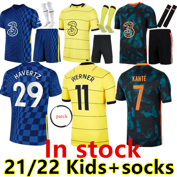 21 22 CFC soccer jerseys LUKAKU ZIYECH PULISIC MOUNT KANTE HAVERTZ WERNER ABRAHAM CHILWELL GIROUD HUDSON-ODOI 2021 2022 kids+socks football shirt, Black;yellow
21 22 CFC soccer jerseys LUKAKU ZIYECH PULISIC MOUNT KANTE HAVERTZ WERNER ABRAHAM CHILWELL GIROUD HUDSON-ODOI 2021 2022 kids+socks football shirt, Black;yellow