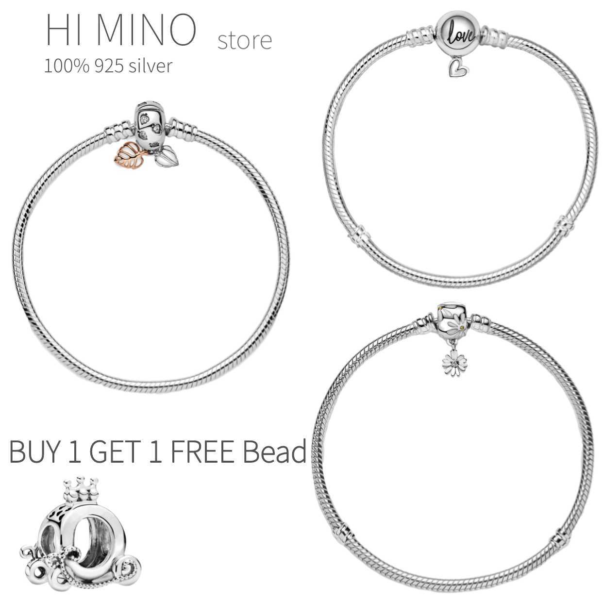 100% 925 sterling silver Women original Pan Charm chain Snake bracelet flower shape classic DIY jewelry
100% 925 sterling silver Women original Pan Charm chain Snake bracelet flower shape classic DIY jewelry