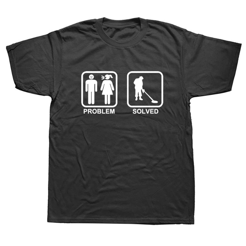 Men's T-Shirts Funny Problem Solved Metal Detecting Detector T Shirts Graphic Cotton Streetwear Short Sleeve Oversized T-shirt Mens Clothing, Gray
Men's T-Shirts Funny Problem Solved Metal Detecting Detector T Shirts Graphic Cotton Streetwear Short Sleeve Oversized T-shirt Mens Clothing, Gray