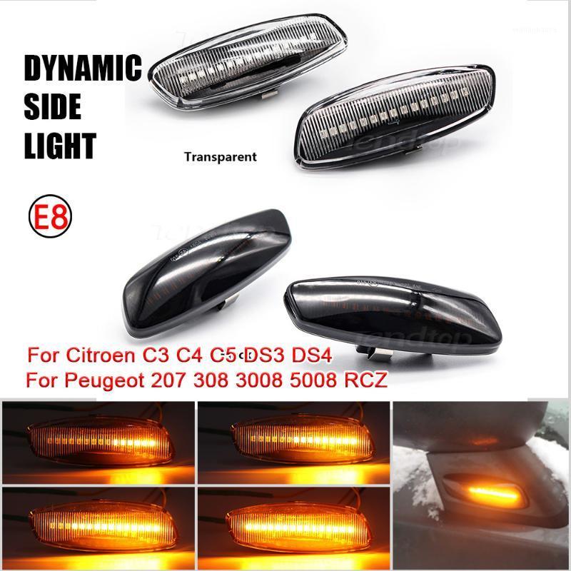 Emergency Lights Dynamic Flashing Led Side Marker Turn Signal Light For C4 Picasso C3 C5 DS4 308 207 3008 5012 Indicator Lam
Emergency Lights Dynamic Flashing Led Side Marker Turn Signal Light For C4 Picasso C3 C5 DS4 308 207 3008 5012 Indicator Lam