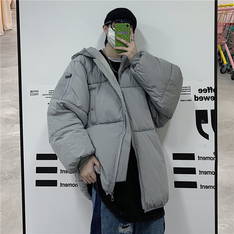 2021 New Winter Thick Jacket Men's Parka Warm Fashion Casual Hooded Men Streetwear Wild Loose Korean Short Coat Mens Clothes -xl B0vm, Black
2021 New Winter Thick Jacket Men's Parka Warm Fashion Casual Hooded Men Streetwear Wild Loose Korean Short Coat Mens Clothes -xl B0vm, Black