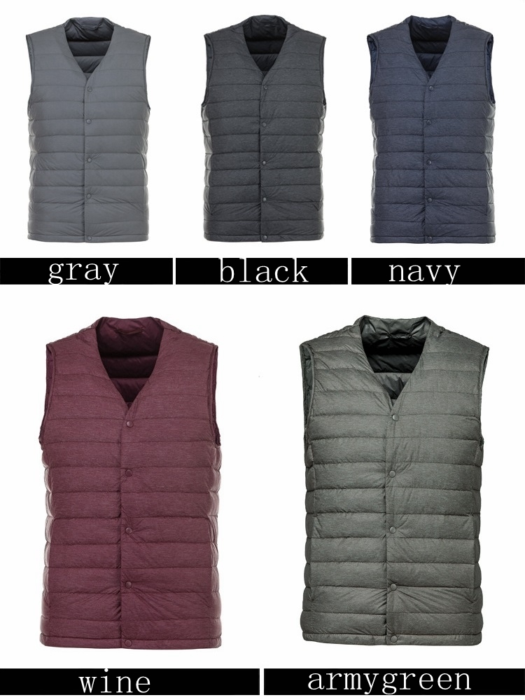 NewBang Matt Fabric Men Duck Down Vest V-Neck Ultra Light Down Sleeveless Light Weight Windbreaker Male Gilet Outwear 201225