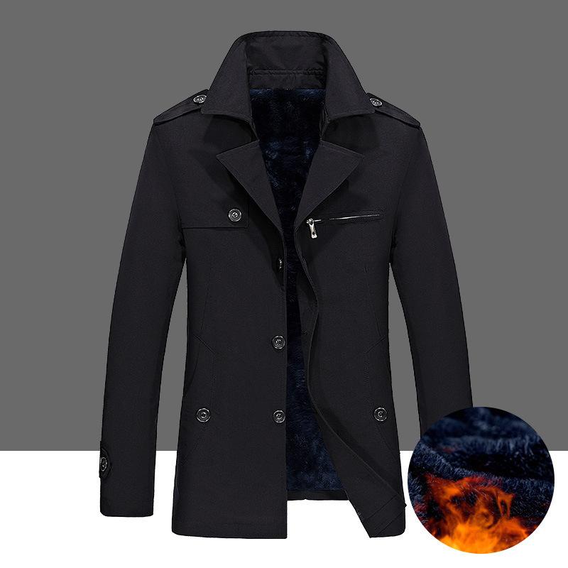 Men's Trench Coats Fashion Mens Clothes Autumn And Winter Mid-Length Plus Velvet Thick Jacket Windbreaker Casual Youth Handsome Lapel -5XL, Black
Men's Trench Coats Fashion Mens Clothes Autumn And Winter Mid-Length Plus Velvet Thick Jacket Windbreaker Casual Youth Handsome Lapel -5XL, Black