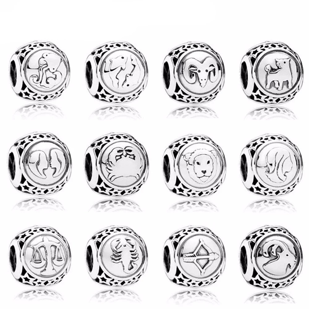 NEW 2021 100% 925 Sterling Silver Charm 791934 Twelve constellations Fit DIY Women Original Bracelet Fashion Jewelry Gift
NEW 2021 100% 925 Sterling Silver Charm 791934 Twelve constellations Fit DIY Women Original Bracelet Fashion Jewelry Gift