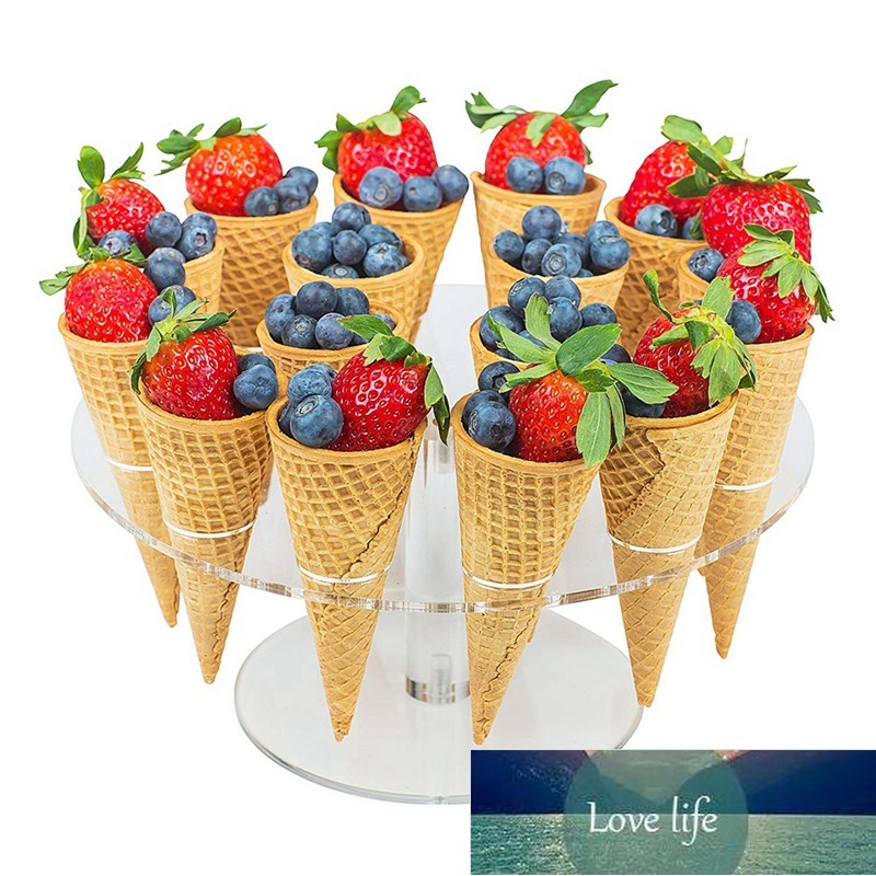 Multi-holes Ice Cream Display Holder Cupcake Dessert Cones Holder Stand For Birthday Wedding Party Kitchen Decorative Supplies Factory price
Multi-holes Ice Cream Display Holder Cupcake Dessert Cones Holder Stand For Birthday Wedding Party Kitchen Decorative Supplies Factory price