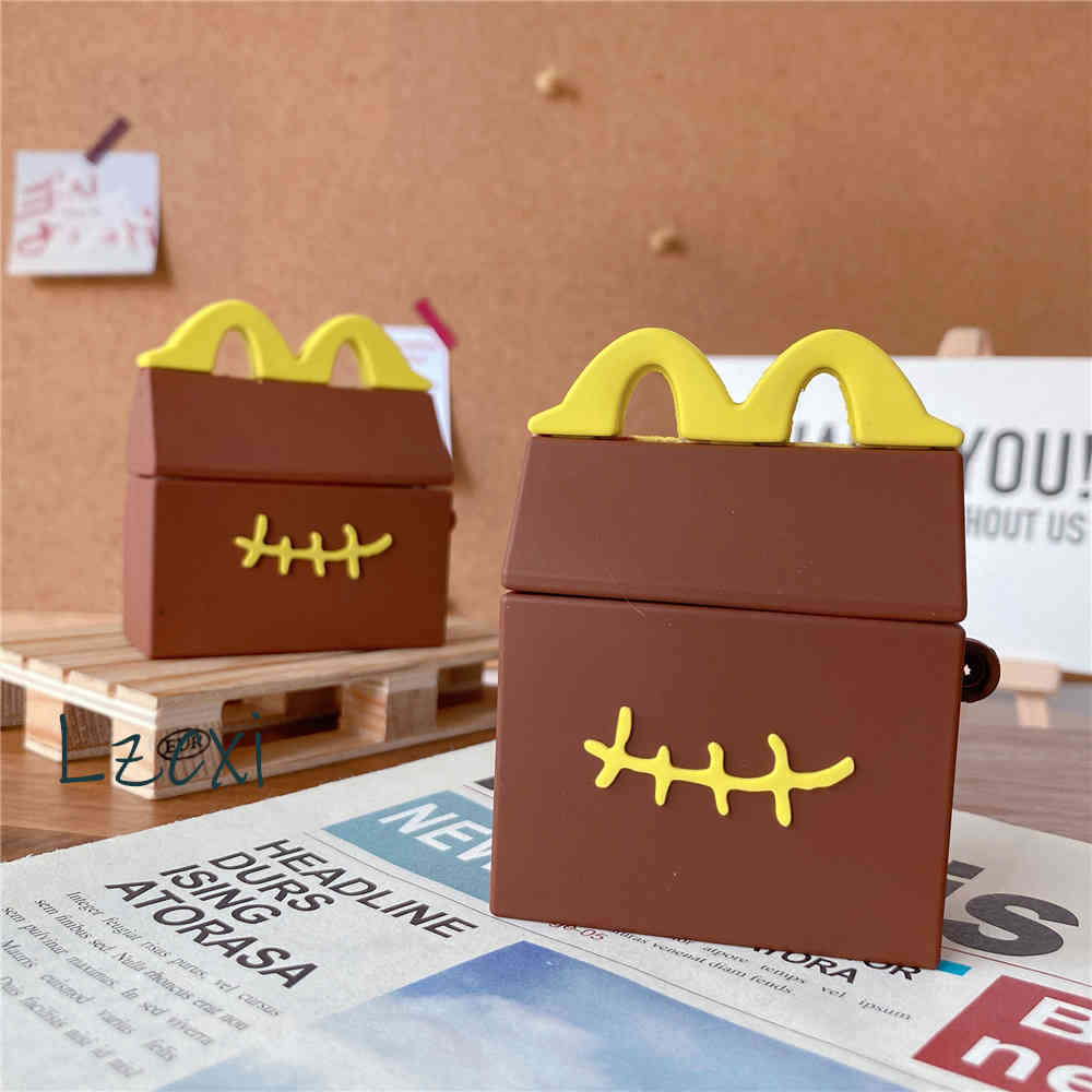 3D Square Travis Scott x McDonald label Wireless Bluetooth Earphone Case For AirPods Pro 2 1 Cute clown Box soft Headset cover
3D Square Travis Scott x McDonald label Wireless Bluetooth Earphone Case For AirPods Pro 2 1 Cute clown Box soft Headset cover
