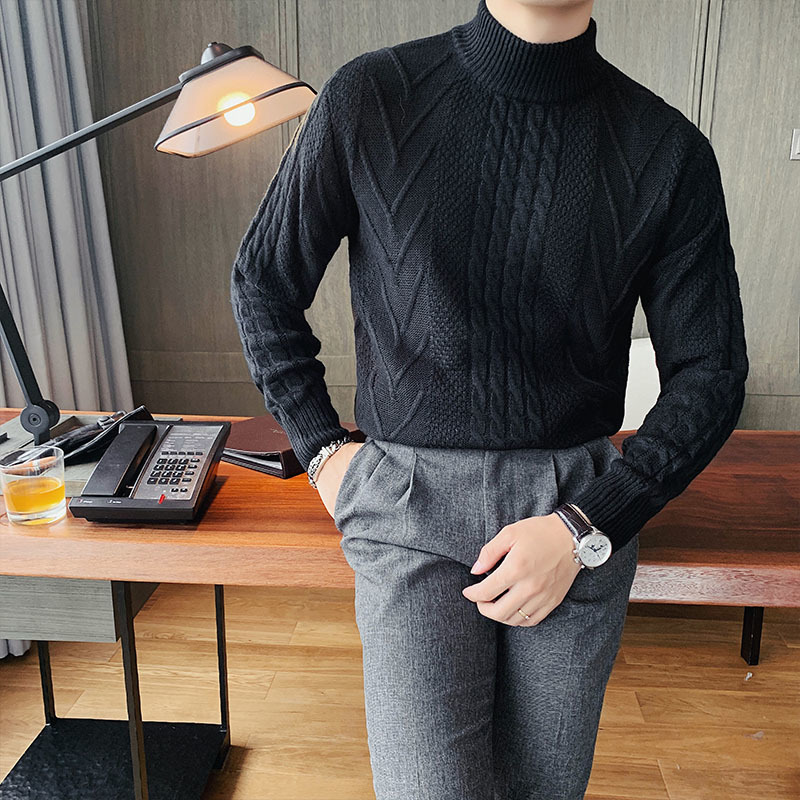 2021 New British Style Male Sweater Torsion Clothes All Games Long Sleeve High Collar Streetwear Fall Pullovers Mesh Pull Homme Akok, Blue
2021 New British Style Male Sweater Torsion Clothes All Games Long Sleeve High Collar Streetwear Fall Pullovers Mesh Pull Homme Akok, Blue