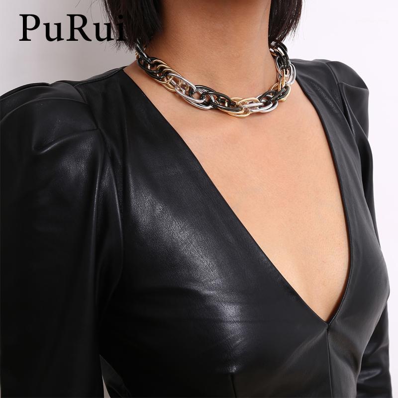 Punk Chunky Twist Chain Choker Necklace For Women Goth Vintage Collar Statement Metal Colorful Fashion Jewelry Chains, Silver
Punk Chunky Twist Chain Choker Necklace For Women Goth Vintage Collar Statement Metal Colorful Fashion Jewelry Chains, Silver