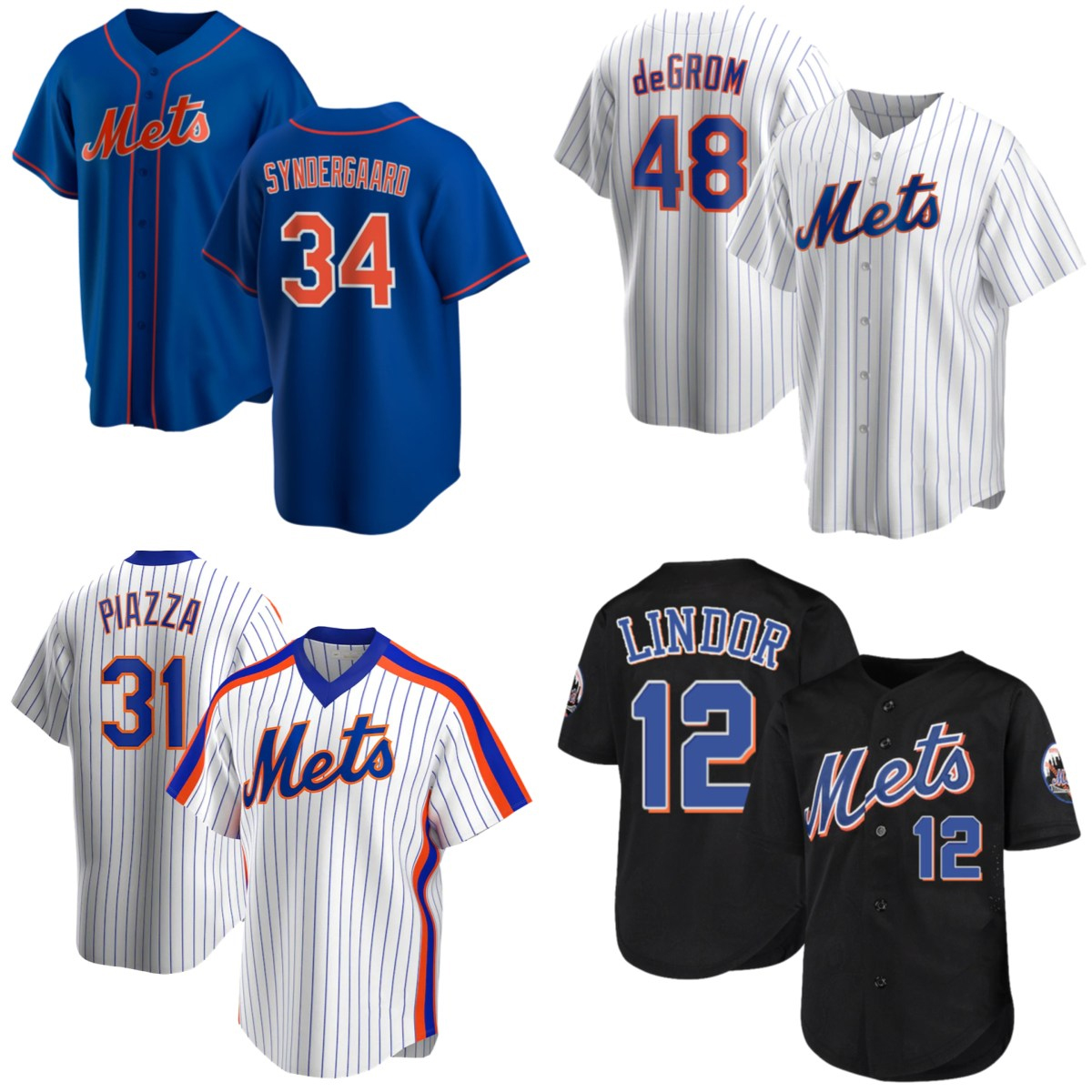 12 Francisco Lindor New 20 Pete Alonso 48 Jacob deGrom York Mike Piazza Mets Noah Syndergaard Darryl Strawberry Baseball Jerseys z4, Men(da du hui)
12 Francisco Lindor New 20 Pete Alonso 48 Jacob deGrom York Mike Piazza Mets Noah Syndergaard Darryl Strawberry Baseball Jerseys z4, Men(da du hui)