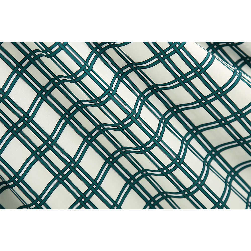 Women Dress Check Print V-neck Long Sleeves Elasticated waist Belted Midi Dress Elegant Femme Robe Ropa Mujer Vestidos 210709