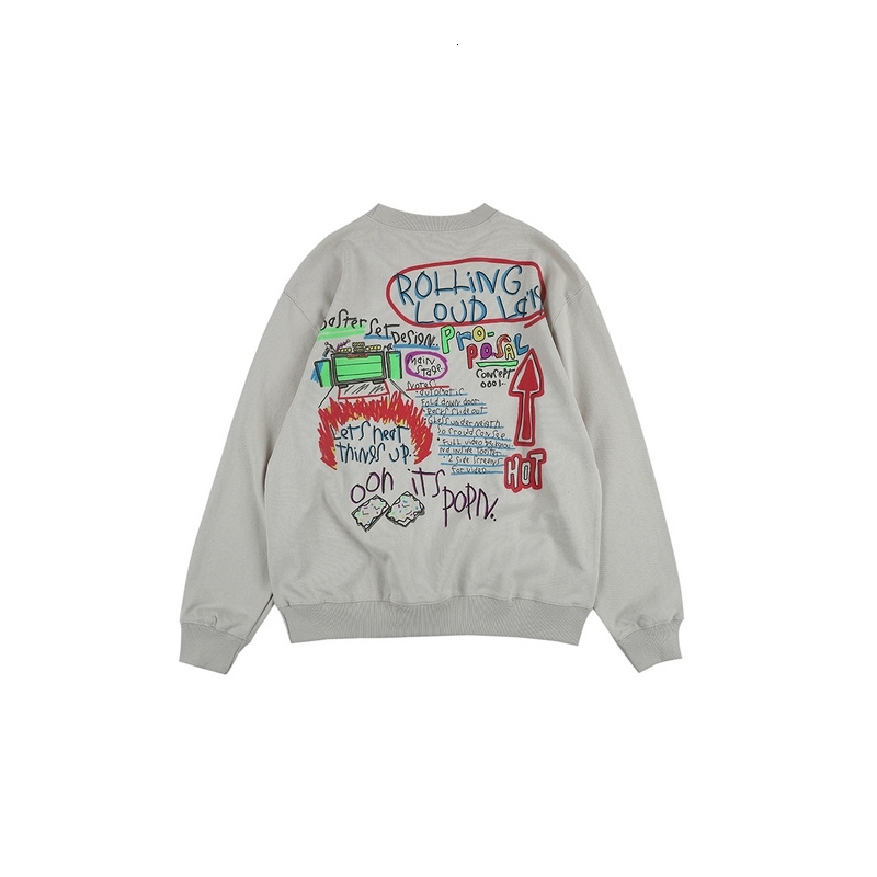 2021 New Design of -b2ss Graffiti Shirt for Men and Women' Neck Crew Hoodie Rolling Noisy Printed Menswear Famous Street Pullover 2c27, Gray.
2021 New Design of -b2ss Graffiti Shirt for Men and Women' Neck Crew Hoodie Rolling Noisy Printed Menswear Famous Street Pullover 2c27, Gray.
