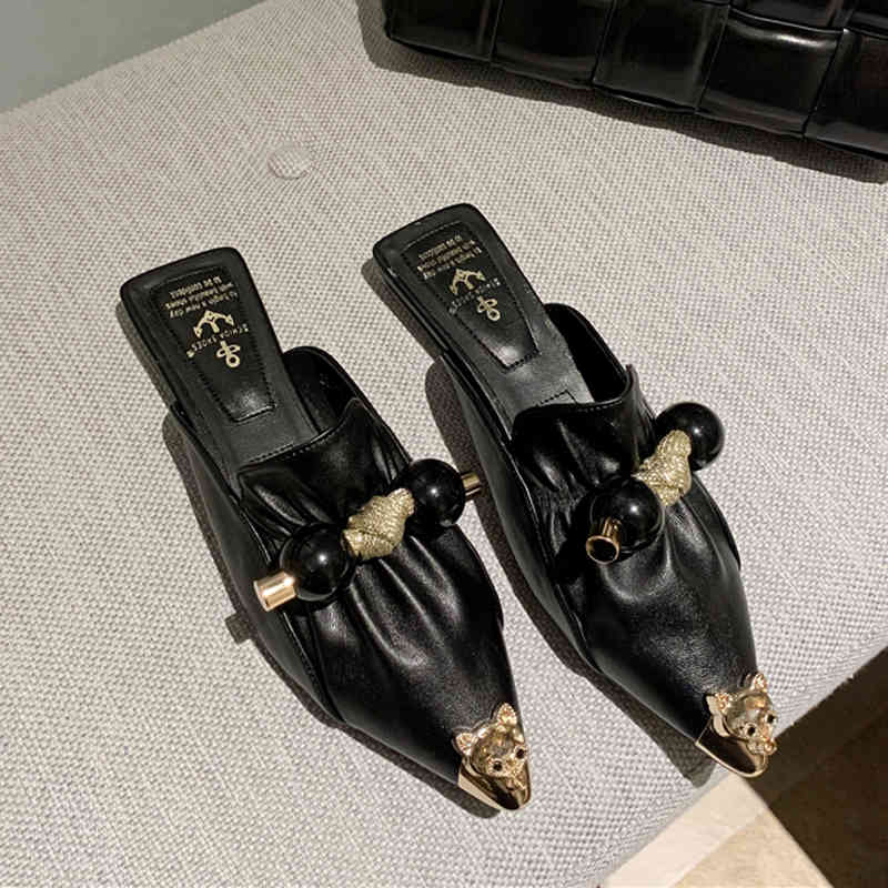 Sandals Slippers for plain woman tip of toe pearl casual knot summer slip-in-mules backless ballet footwear low-heel apartments luxury shoes 8CD7, 1# shoe box
Sandals Slippers for plain woman tip of toe pearl casual knot summer slip-in-mules backless ballet footwear low-heel apartments luxury shoes 8CD7, 1# shoe box