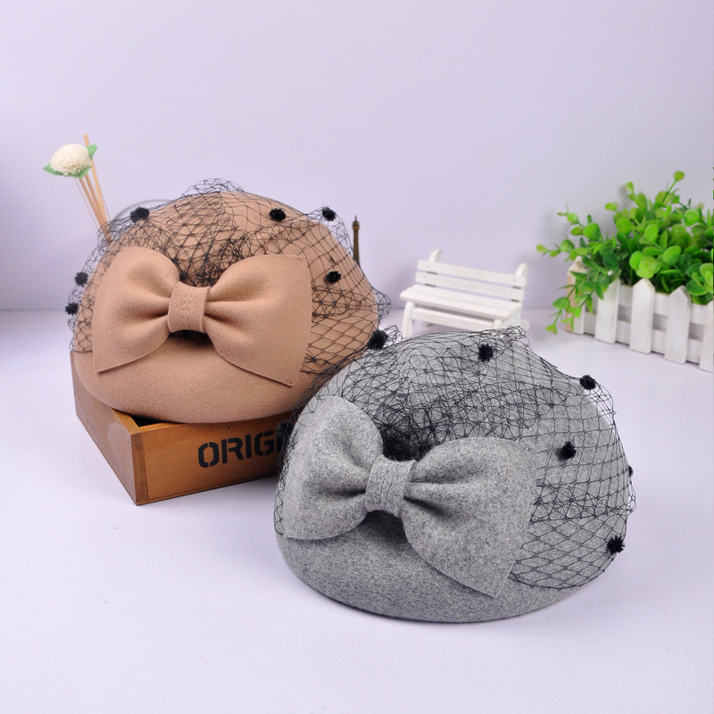 2021 New Solid Wool Felt Facinator Pilllbox Hats Vintage Bow Veil Party Hat Women Ladies Fedoras for Daily Derby Wedding Race Fchj, Gray
2021 New Solid Wool Felt Facinator Pilllbox Hats Vintage Bow Veil Party Hat Women Ladies Fedoras for Daily Derby Wedding Race Fchj, Gray