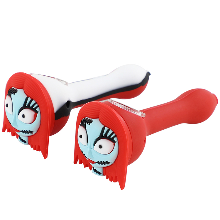 silicone smoking pipes Zombie bride shape Red color herb silicone water pipe tobacco for smoke
silicone smoking pipes Zombie bride shape Red color herb silicone water pipe tobacco for smoke