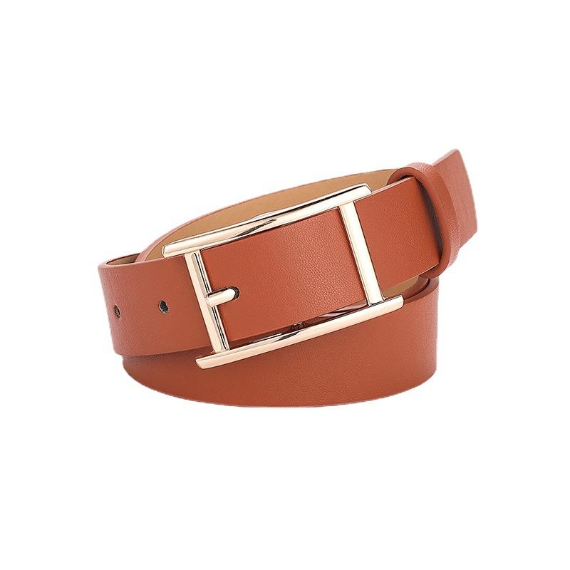 Belts Classic Leather Belt Women Square Buckle Pin Jeans Black Chic Ladies Vintage Strap Female Waistband, Black;brown
Belts Classic Leather Belt Women Square Buckle Pin Jeans Black Chic Ladies Vintage Strap Female Waistband, Black;brown