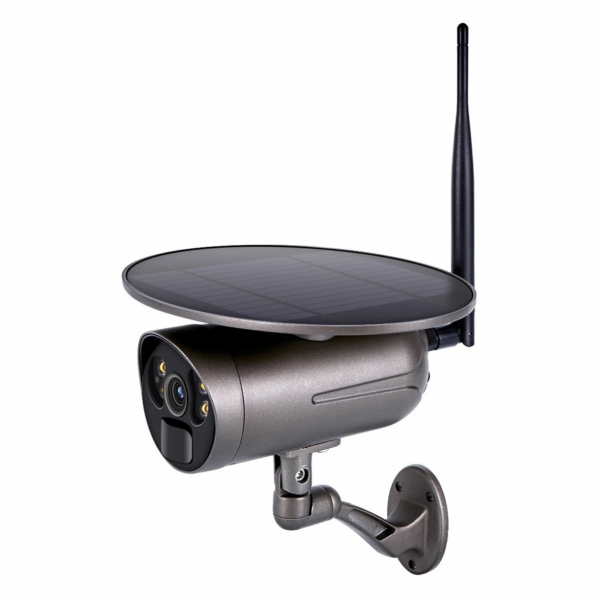 QF360 1080P Cloud Storage WIFI Battery PIR Alarm IP Camera With Solar Panel Full Color Night Vision Two Way Audio IP66 Waterproof Came