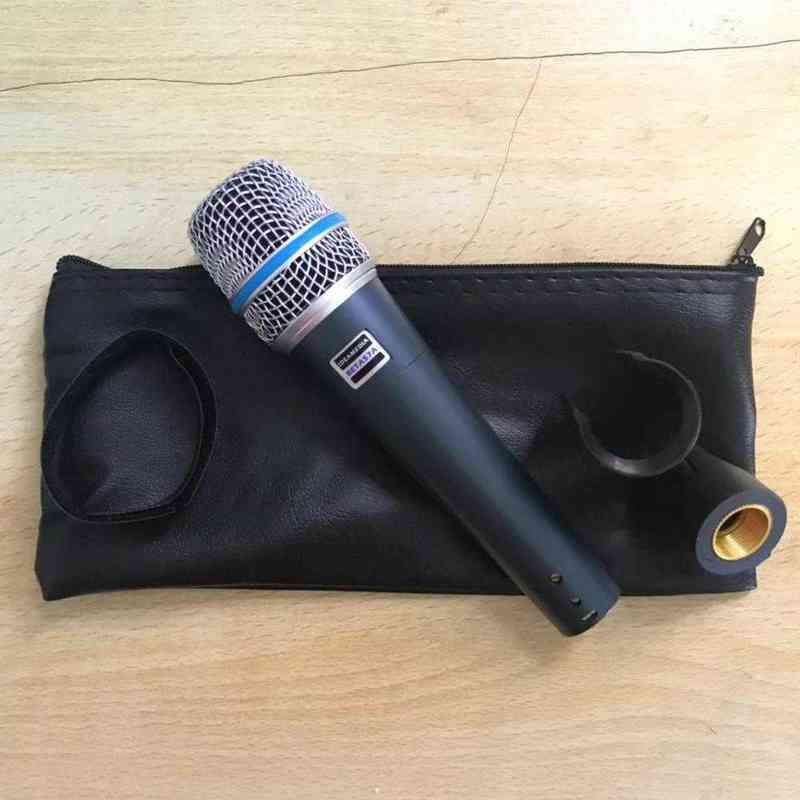 Quality BETA57 Professional BETA57A Supercardioid Karaoke Handheld Dynamic Wired Microphone Beta 57A 57 A Mic Mike Y211210
Quality BETA57 Professional BETA57A Supercardioid Karaoke Handheld Dynamic Wired Microphone Beta 57A 57 A Mic Mike Y211210