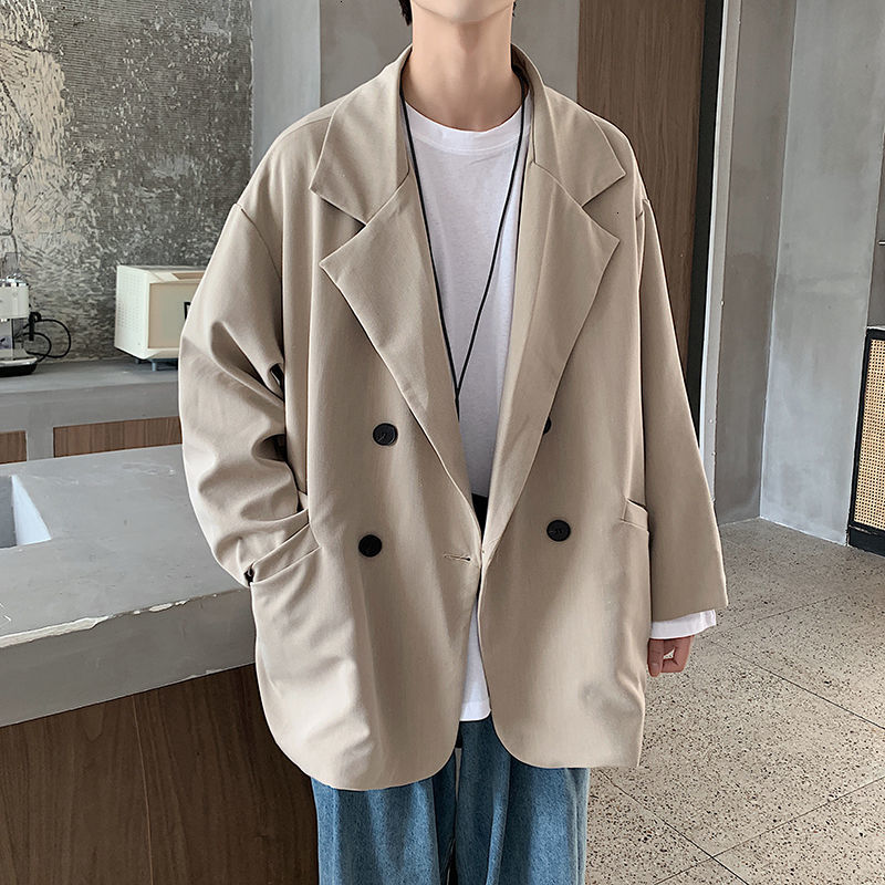 2021 New Spring Autumn Blazer Men's Fashion Solid Color Business Casual Men Social Suit Jacket Mens M-2xl 6csp, Black
2021 New Spring Autumn Blazer Men's Fashion Solid Color Business Casual Men Social Suit Jacket Mens M-2xl 6csp, Black