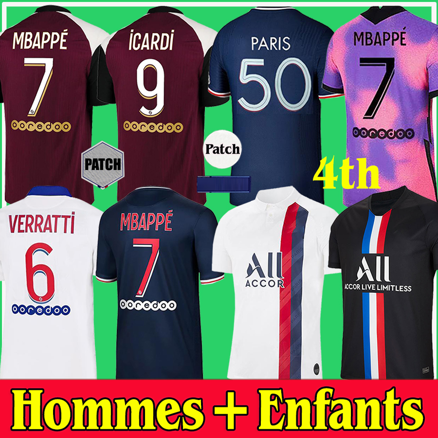 20 21 Thailand Soccer Jersey MBAPPE VERRATTI 2020 2021 MARQUINHOS KIMPEMBE KEAN football Jerseys Fourth 4th Purple Men shirt kids sets, 20 21 4th no patch
20 21 Thailand Soccer Jersey MBAPPE VERRATTI 2020 2021 MARQUINHOS KIMPEMBE KEAN football Jerseys Fourth 4th Purple Men shirt kids sets, 20 21 4th no patch