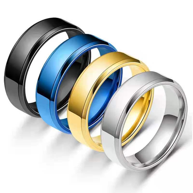 Wedding Rings Models Ring Men Titanium Black Gold Anti-allergy Smooth Simple Couples Bijouterie For Man Or Woman Gift
Wedding Rings Models Ring Men Titanium Black Gold Anti-allergy Smooth Simple Couples Bijouterie For Man Or Woman Gift