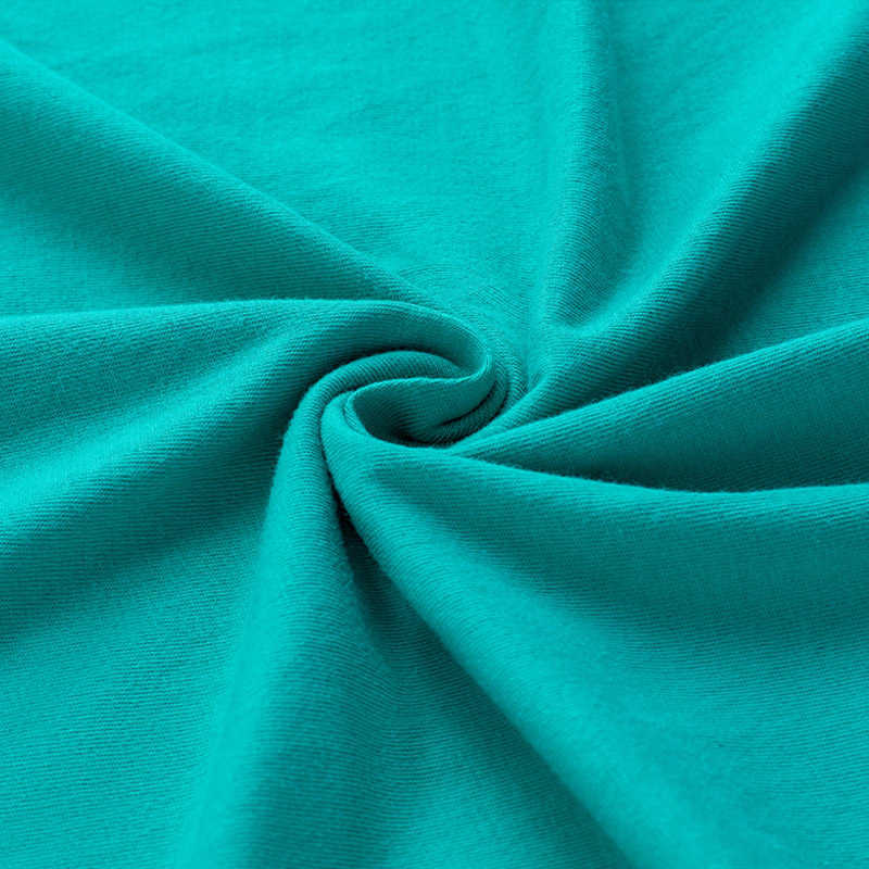 Summer Harajuku 100% Cotton Men's T-Shirt Short-Sleeve Loose O-Neck Lake Green Black White Plain Tops Tees 210528