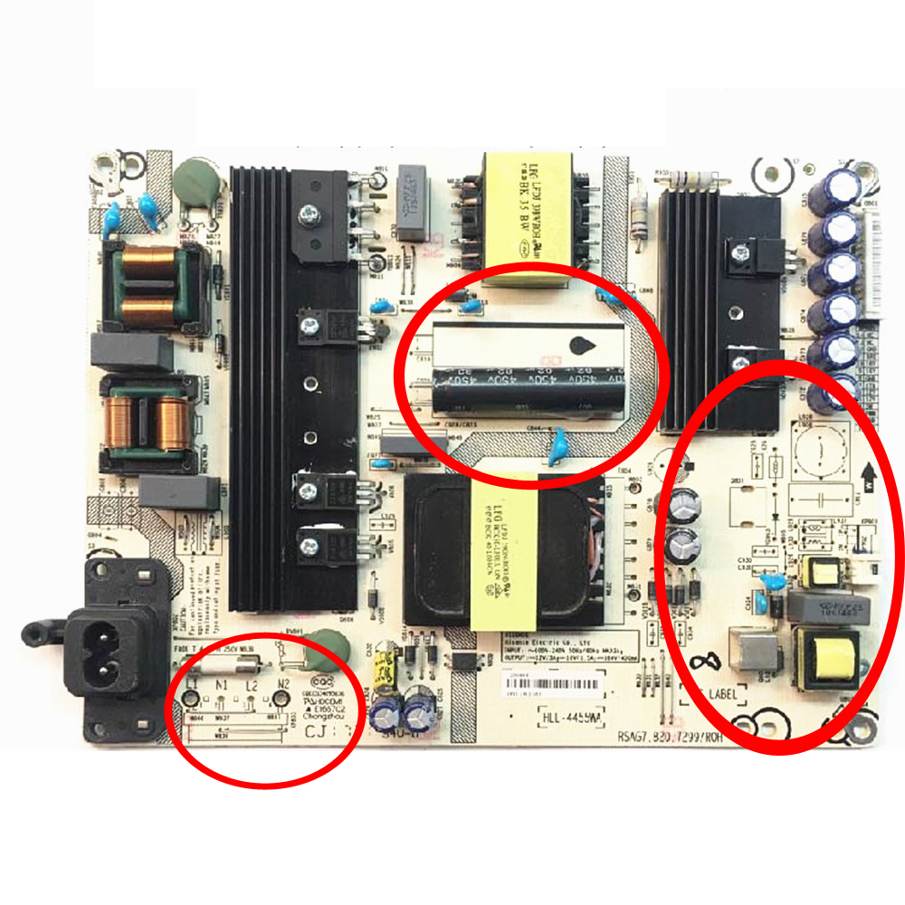 LCD Monitor Power Supply TV LED Board PCB Unit RSAG7.820.7299/ROH HLL-4455WB For Hisense LED55EC680US/55N3600U