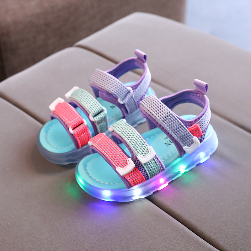 Size 21-30 Children Glowing Shoes With LED Lights For Boys Kids Luminous Sandals For Girl Non-slip Light Toddler Shoes For Baby, Black
Size 21-30 Children Glowing Shoes With LED Lights For Boys Kids Luminous Sandals For Girl Non-slip Light Toddler Shoes For Baby, Black